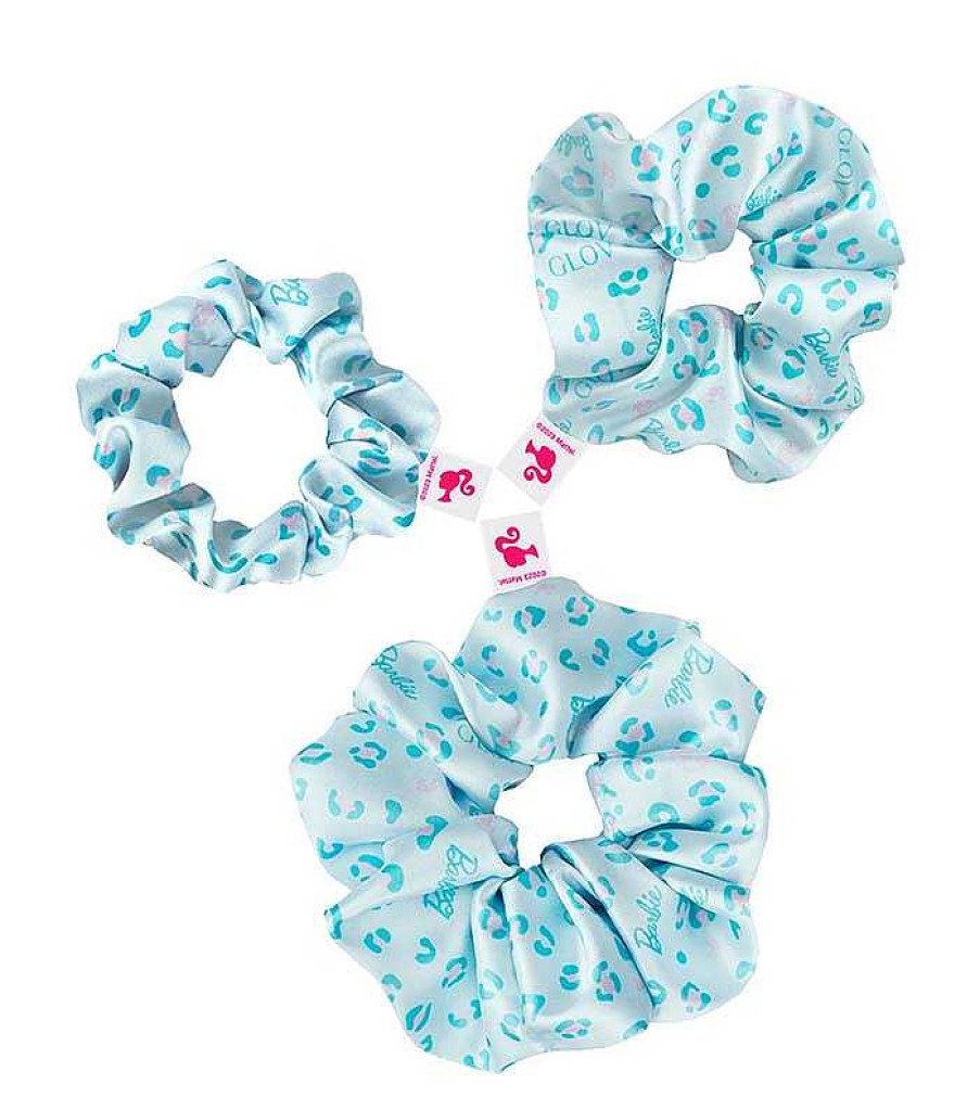 Accesorios Cabello | Glov Glov - *Barbie* - Pack De 3 Coleteros Scrunchie - Blue Panther