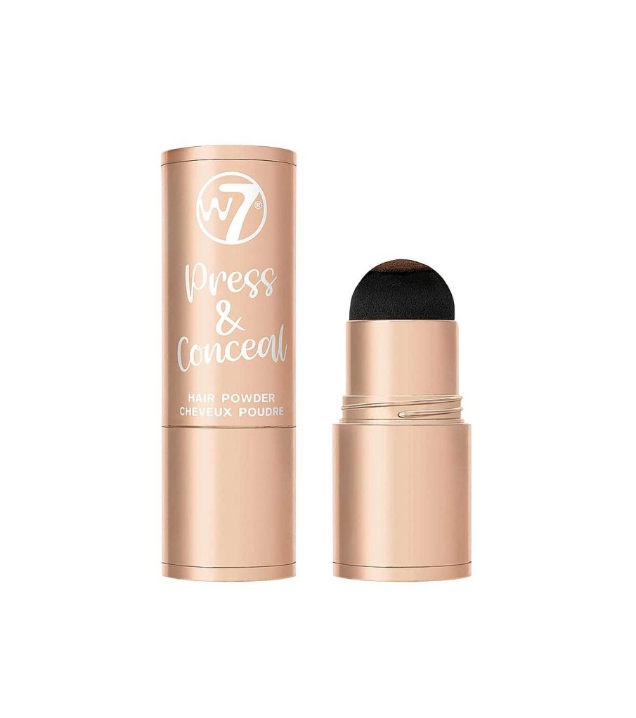 Tratamientos | W7 W7 - Polvos Para Cabello Press And Conceal - Medium Brown