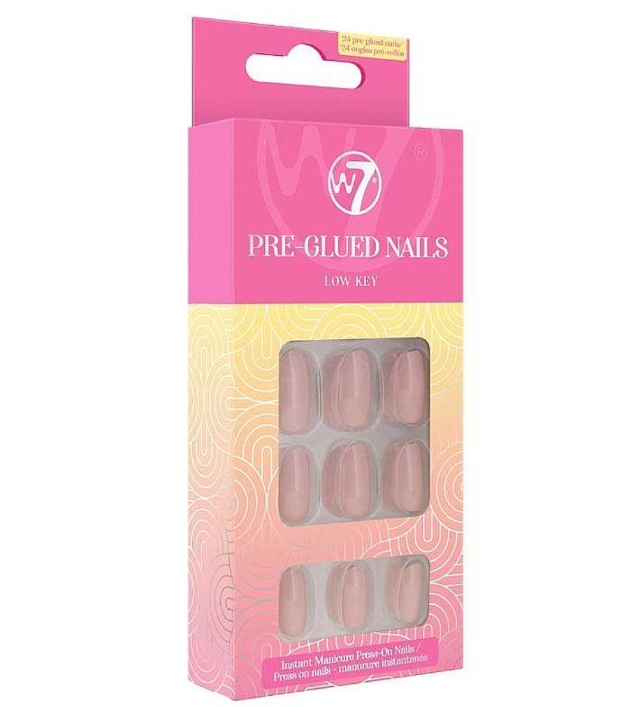 U As Postizas | W7 W7 - U As Postizas Pre-Glued Nails - Low Key