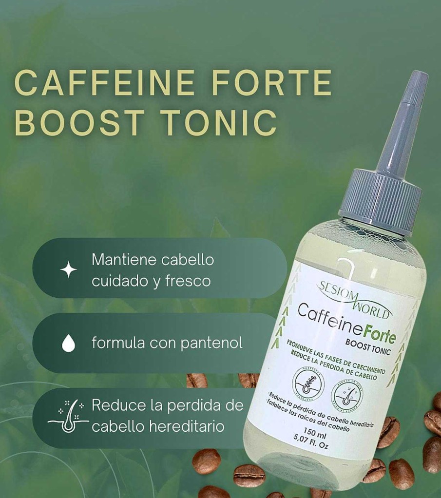 Aceites Capilares | Sesiom World Sesiom World - T Nico Capilar Antica Da Caffeineforte Boost