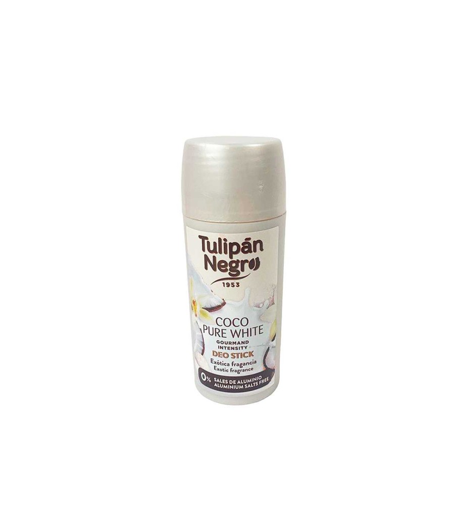 Desodorantes | Tulipán Negro Tulip N Negro - *Gourmand Intensity* - Desodorante Deo Stick - Coco Pure White