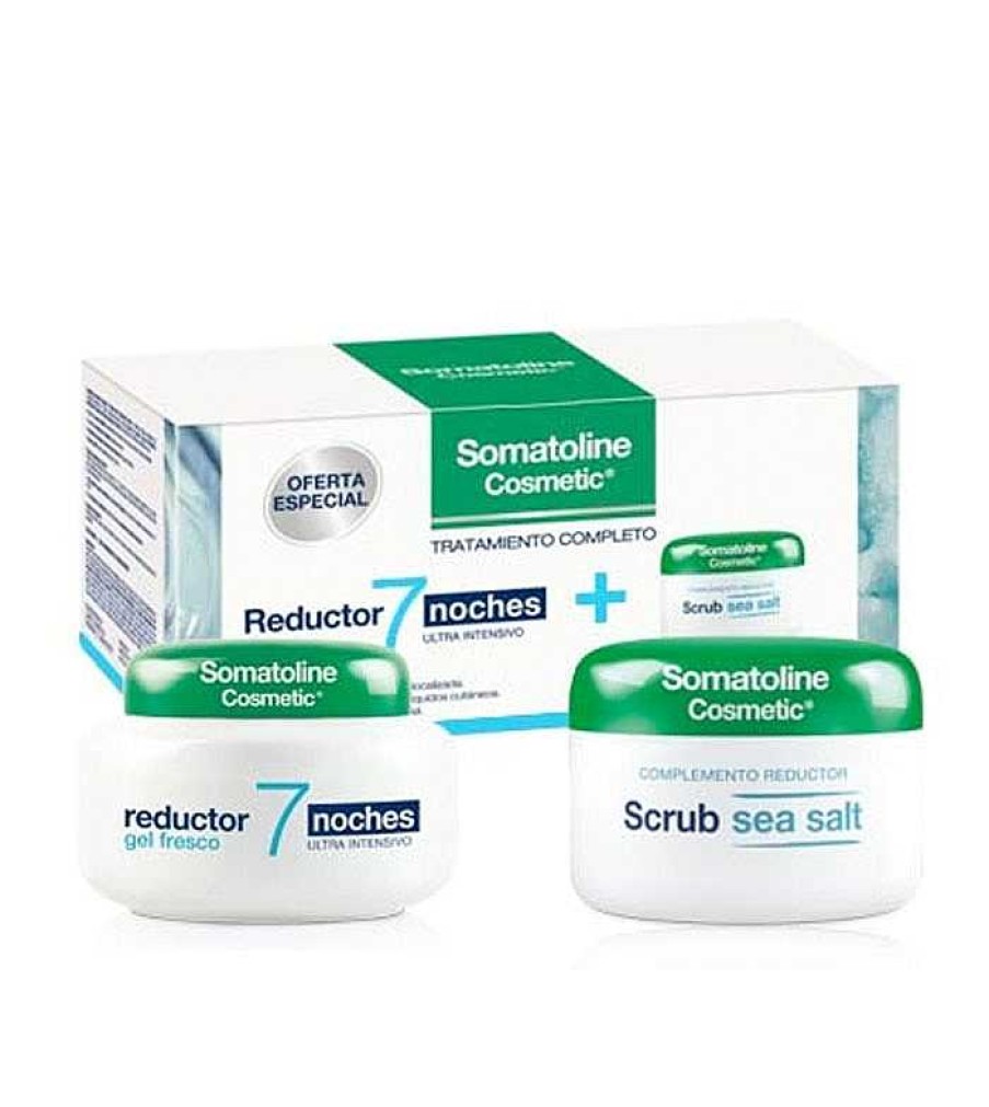 Tratamientos Corporales | Somatoline Cosmetic Somatoline Cosmetic - Tratamiento Completo Gel Fresco Reductor 7 Noches + Exfoliante Sal Marina