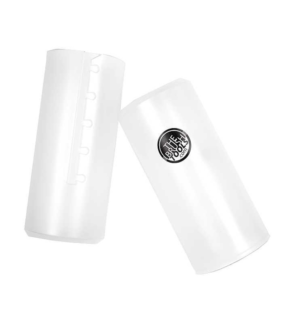 Accesorios Y Mantas | The Brush Tools The Brush Tools - Cubilete Brush Canister Para Almacenar Brochas - Blanco Grande