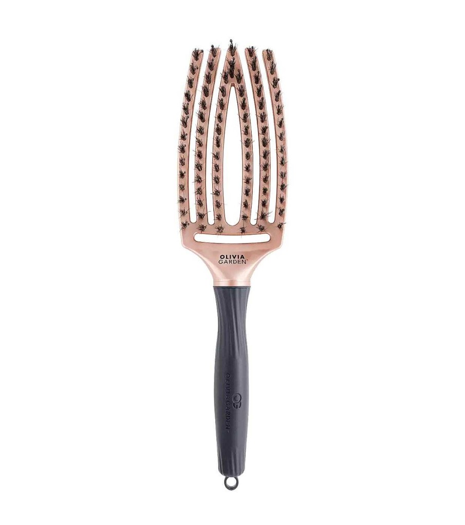 Accesorios Cabello | Olivia Garden Olivia Garden - *Trinity* - Cepillo Para Cabello Fingerbrush - Bronze