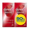 Masaje Y Relaciones Sexuales | Durex Durex - Preservativos Sensitivo Contacto Total - 2 X 12 Unidades