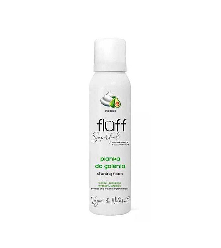 Afeitado | Fluff Fluff - *Superfood* - Espuma De Afeitar - Aguacate Y Niacinamida