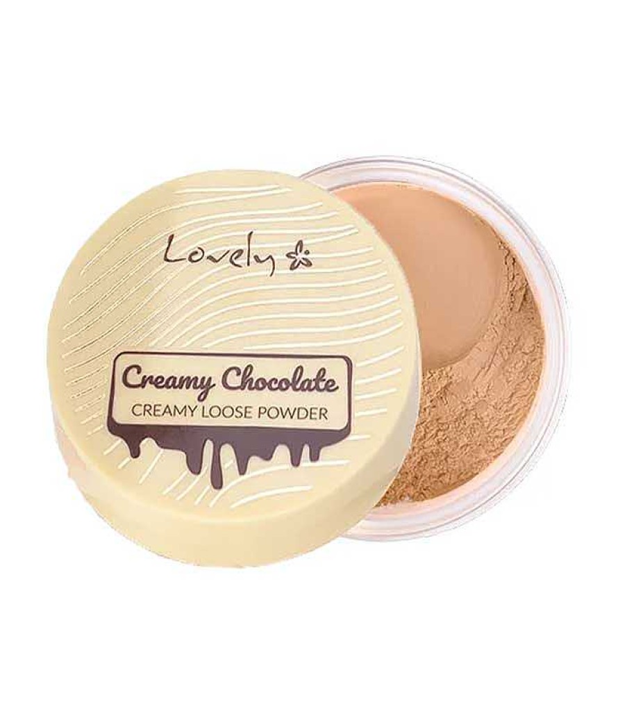 Bronceadores En Polvo | Lovely Lovely - Polvos Bronceadores Mate - Creamy Chocolate