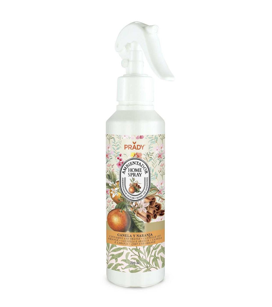 Ambientadores | Prady Prady - Ambientador En Spray Para Hogar - Canela Y Naranja