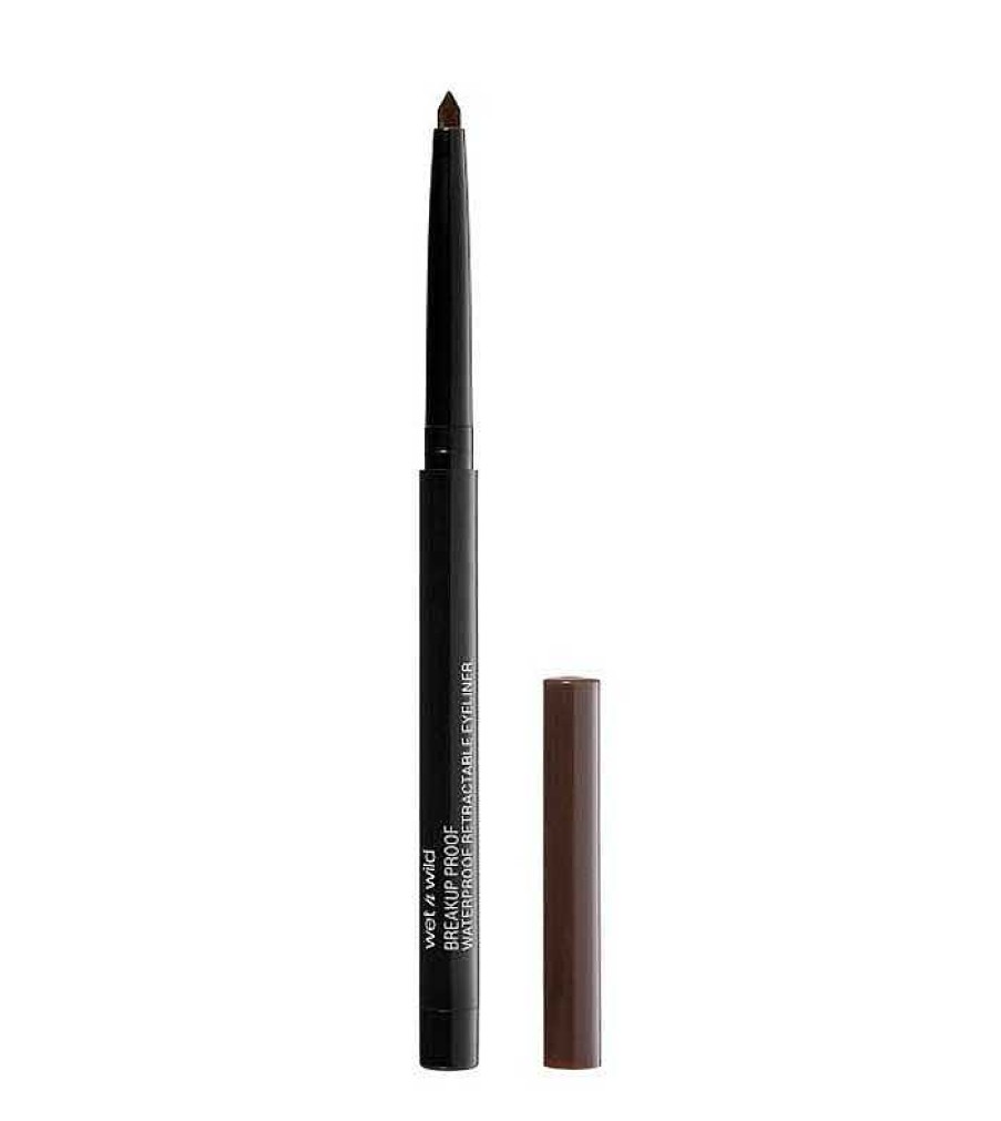 Delineadores En Gel | Wet n Wild Wet N Wild - Delineador De Ojos Breakup Proof - Black Brown