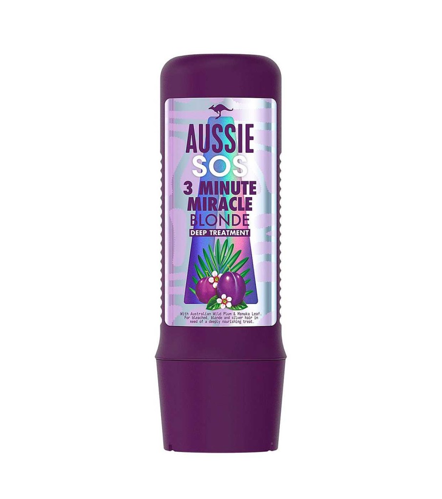 Tratamientos | Aussie Aussie - Tratamiento Capilar Sos 3 Minutos Miracle - Blonde