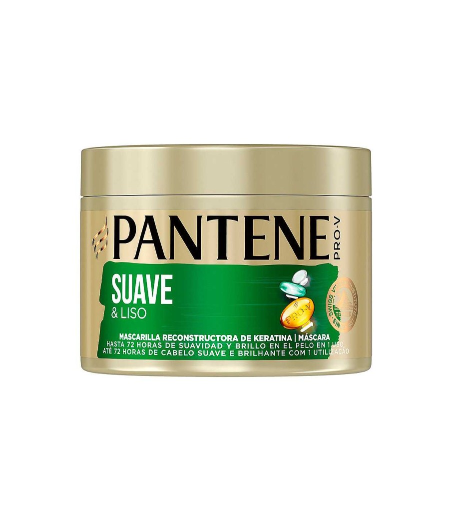 Acondicionadores Y Mascarillas | Pantene Pantene - Mascarilla Reconstructora De Keratina Suave & Liso 500 Ml