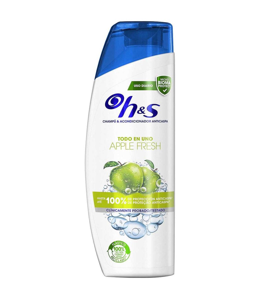 Champ S | H&S H&S - Champ Y Acondicionador Anticaspa Todo En Uno 540Ml - Apple Fresh