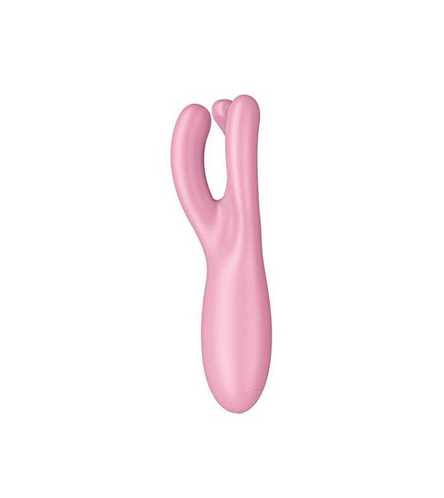 Masaje Y Relaciones Sexuales | Satisfyer Satisfyer - Vibrador Controlado Por App Threesome 4 - Rosa