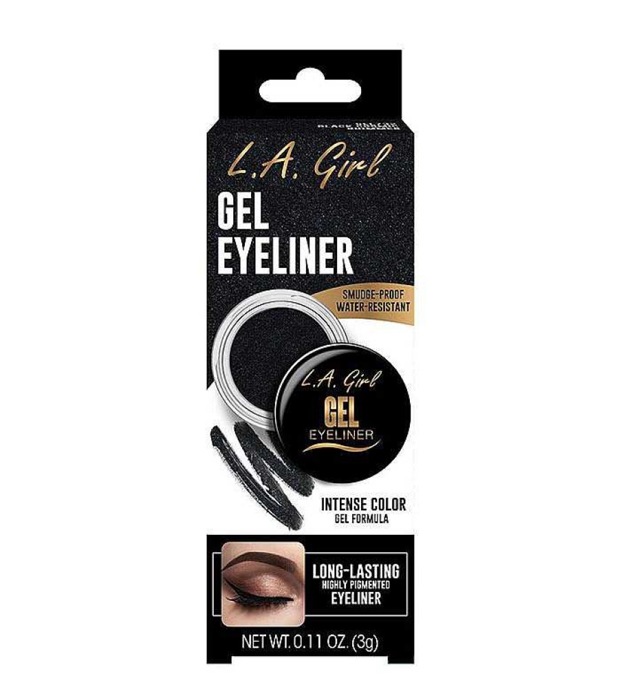 Delineadores En Gel | L.A. Girl L.A. Girl - Delineador De Ojos En Gel - Gel732: Black Cosmic Shimmer