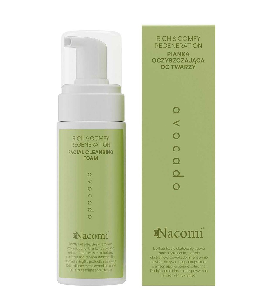 Limpiadores Y Desmaquillantes | Nacomi Nacomi - *Rich & Comfy Regeneration* - Espuma Limpiadora Facial Con Aguacate