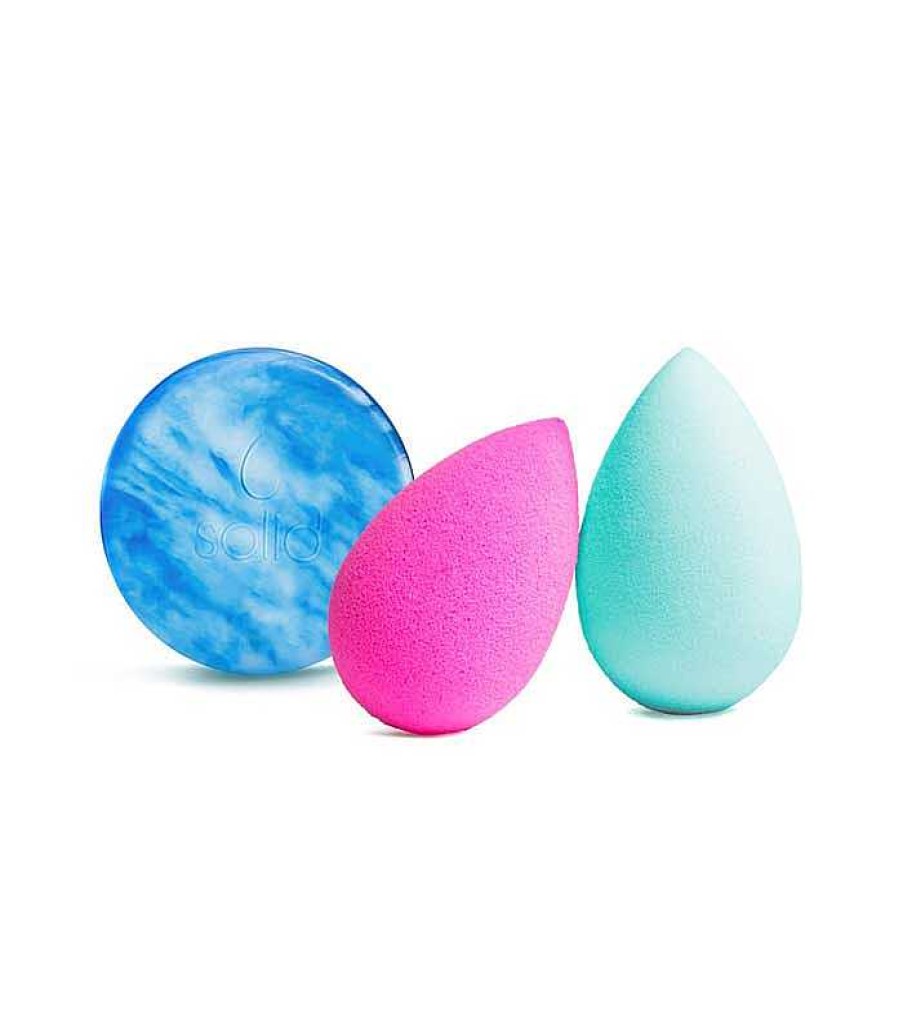 Esponjas | BeautyBlender Beautyblender - Set Esponjas Y Limpiador Good Vibrations