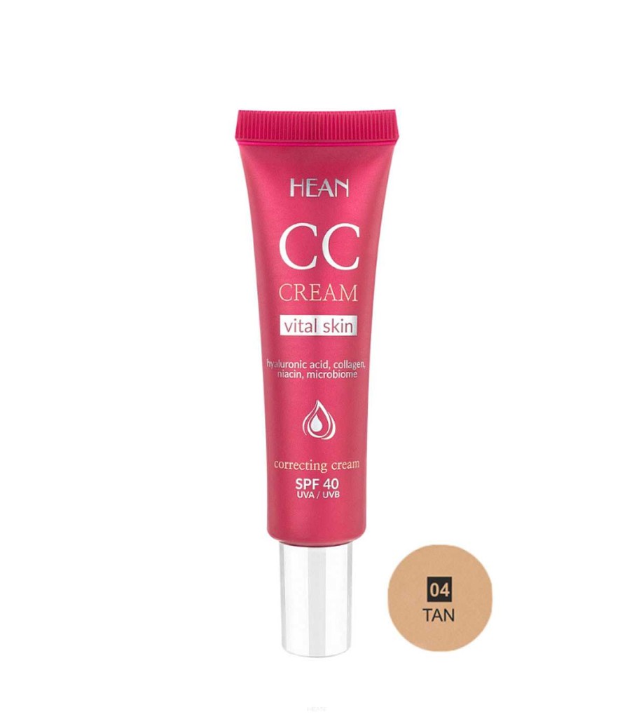 Cc Cream | Hean Hean - Cc Cream Vital Skin - 04: Tan