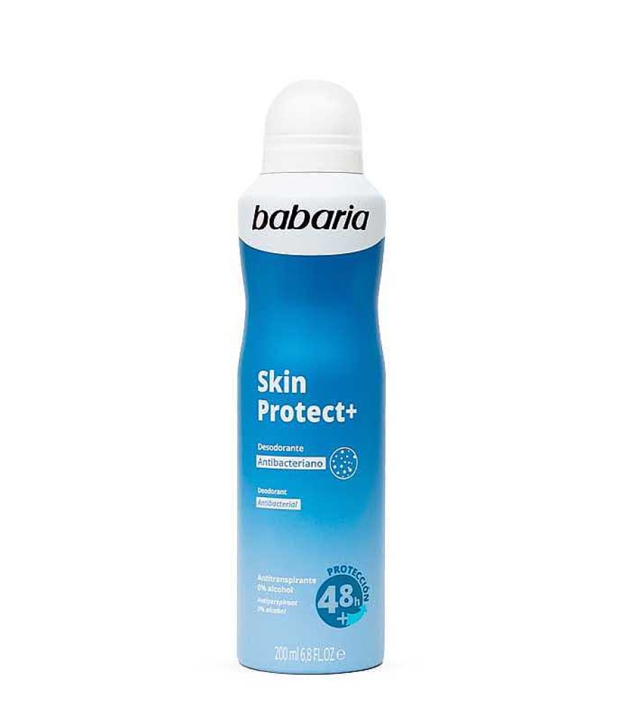 Desodorantes | Babaria Babaria - Desodorante En Spray Skin Protect+ - Antibacteriano