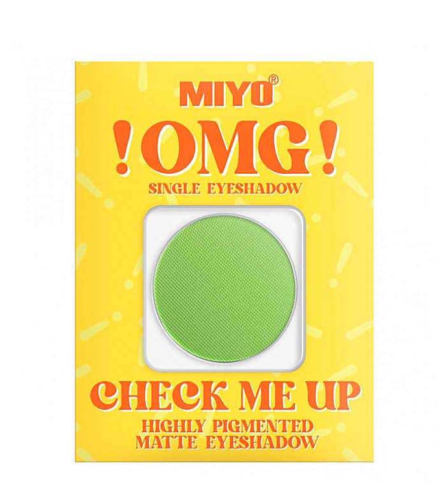 Sombras De Ojos Individuales | Miyo Miyo - * Omg!* - Sombra De Ojos Mate Check Me Up - 09: Alien