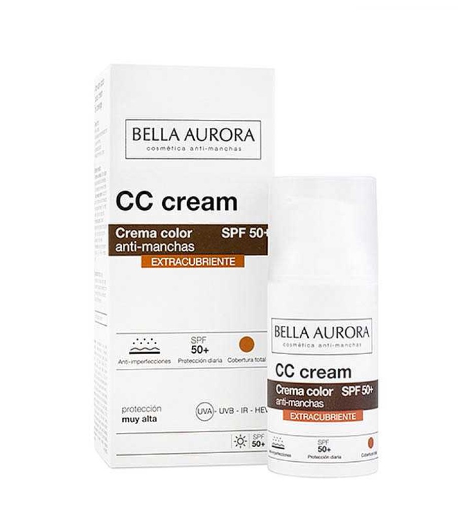 Cc Cream | Bella Aurora Bella Aurora - Cc Cream Anti-Manchas Spf50+ - Cobertura Total