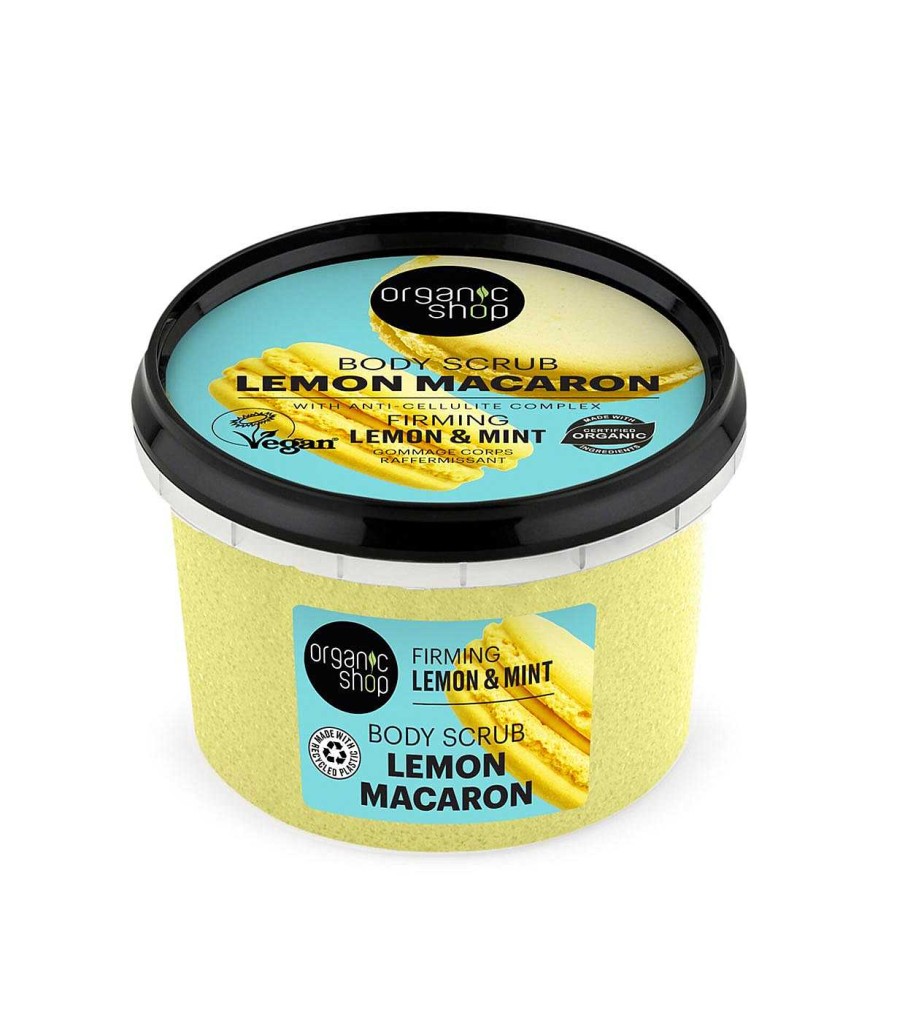 Exfoliantes | Organic Shop Organic Shop - Exfoliante Corporal Reafirmante - Lemon Macaron