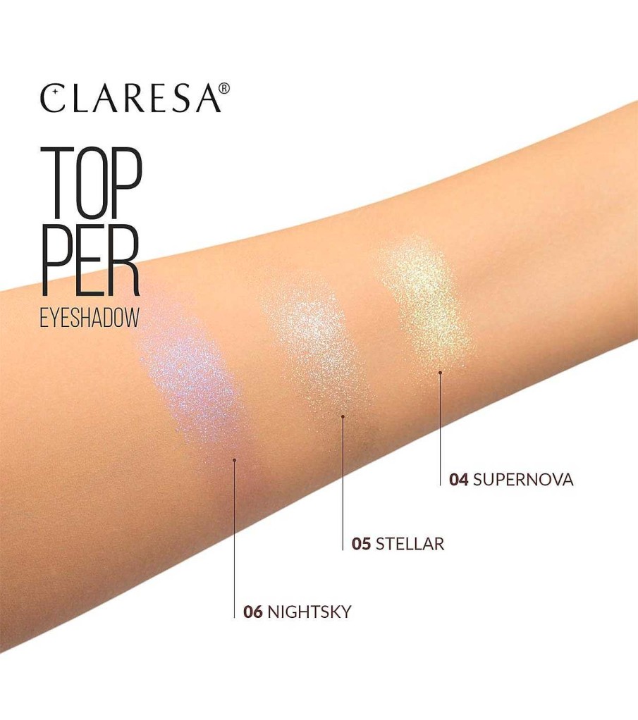 Sombras De Ojos Individuales | Claresa Claresa - Topper Sombra De Ojos Multicromo - 04: Supernova