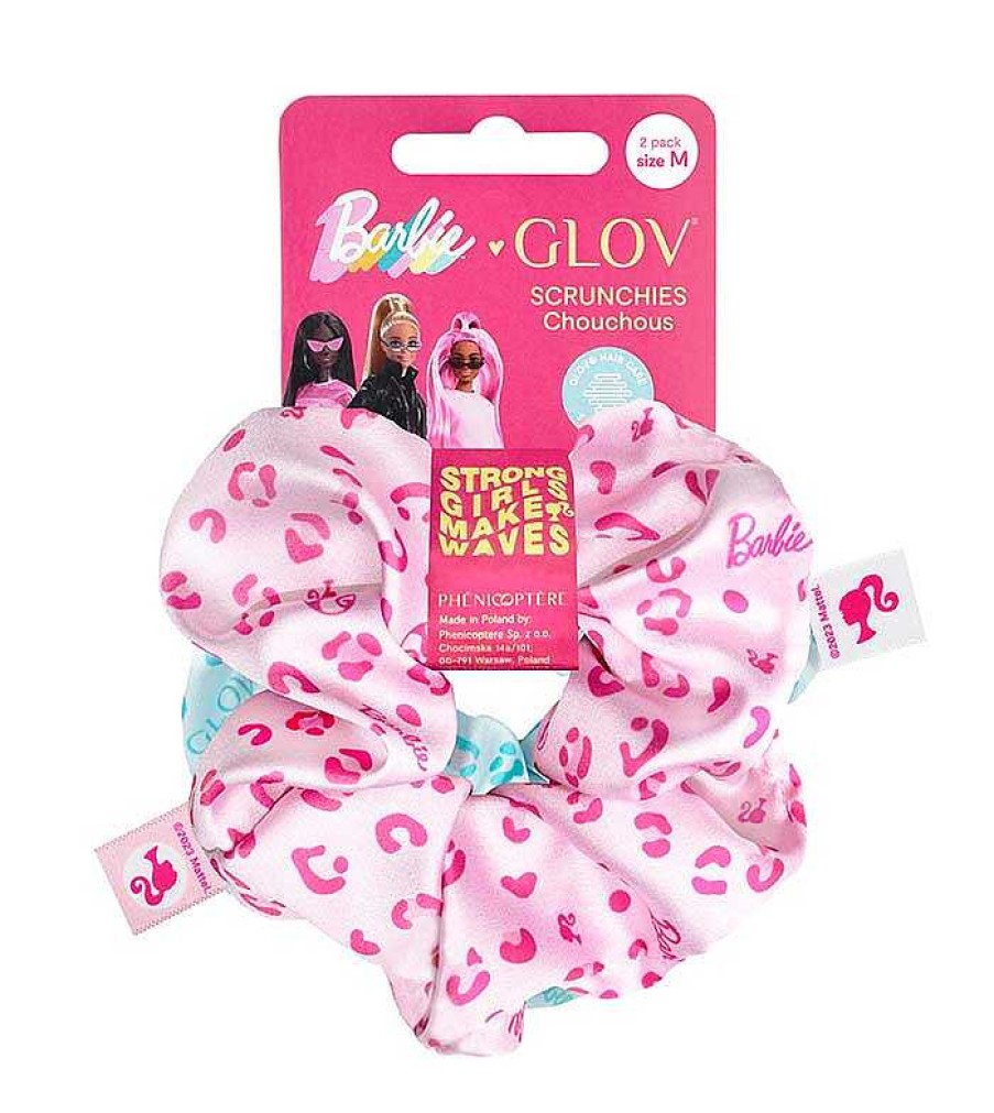 Accesorios Cabello | Glov Glov - *Barbie* - Pack De 2 Coleteros Scrunchie - Talla M