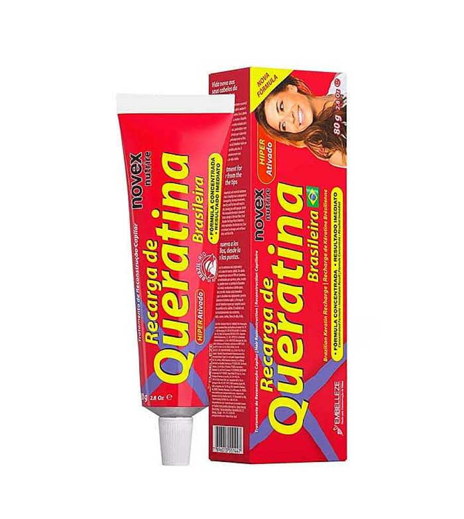 Tratamientos | Novex Novex - Tratamiento Reconstructor Capilar De Queratina Brasile A