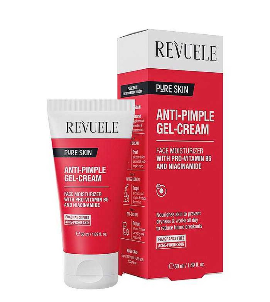 Cremas Faciales | Revuele Revuele - *Pure Skin* - Crema Gel Anti-Espinillas Con Pro-Vitamin B5 Y Niacinamida