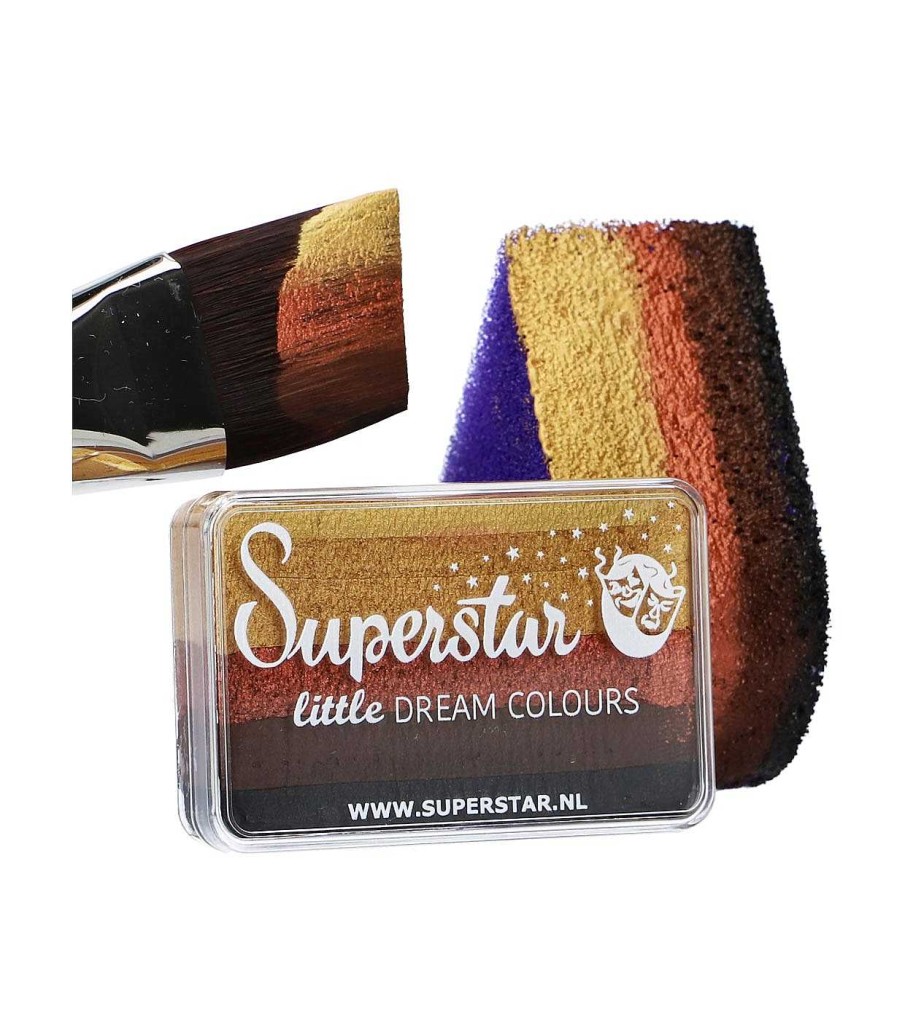 Maquillaje Art Stico | Superstar Superstar - Aquacolor Little Dream Colours Splitcake - Safari (30G)