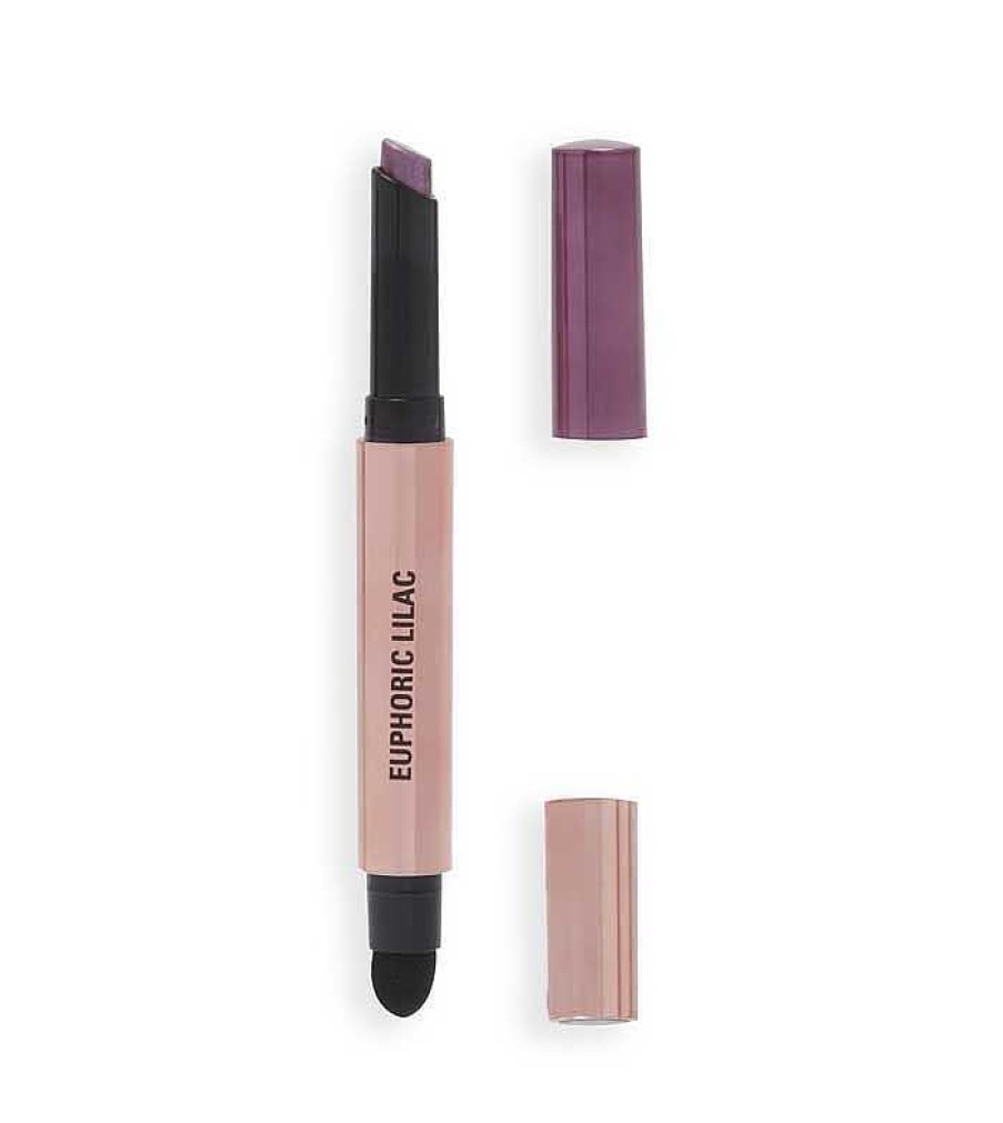 Sombras De Ojos En L Piz | Makeup Revolution Revolution - Sombra En Stick Lustre Wand - Euphoric Lilac