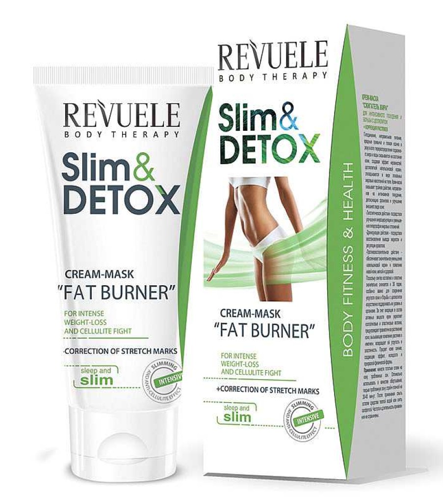 Tratamientos Corporales | Revuele Revuele - Crema Mascarilla Quemador De Grasa Slim & Detox