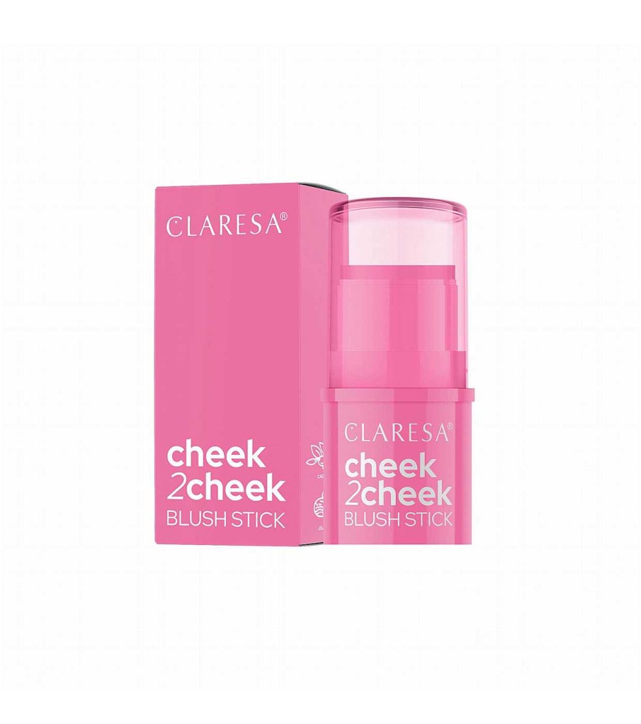 Colorete En Crema | Claresa Claresa - Colorete En Stick Cheek 2Cheek - 01: Candy Pink