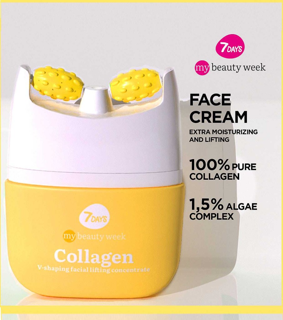 Cremas Faciales | 7DAYS 7Days - *My Beauty Week* - Crema Roller Facial Efecto Lifting Collagen