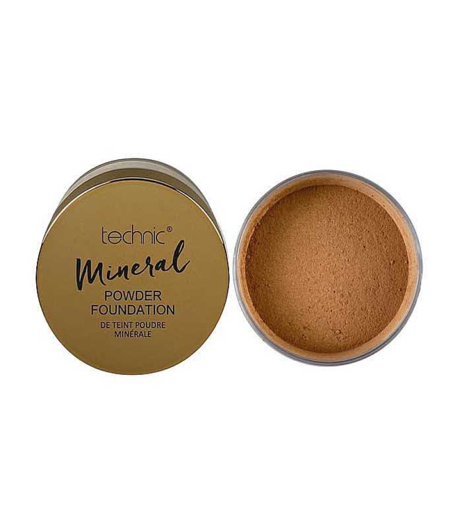 Base De Maquillaje En Polvo | Technic Cosmetics Technic Cosmetics - Base De Maquillaje En Polvo Mineral Powder Foundation - Honey