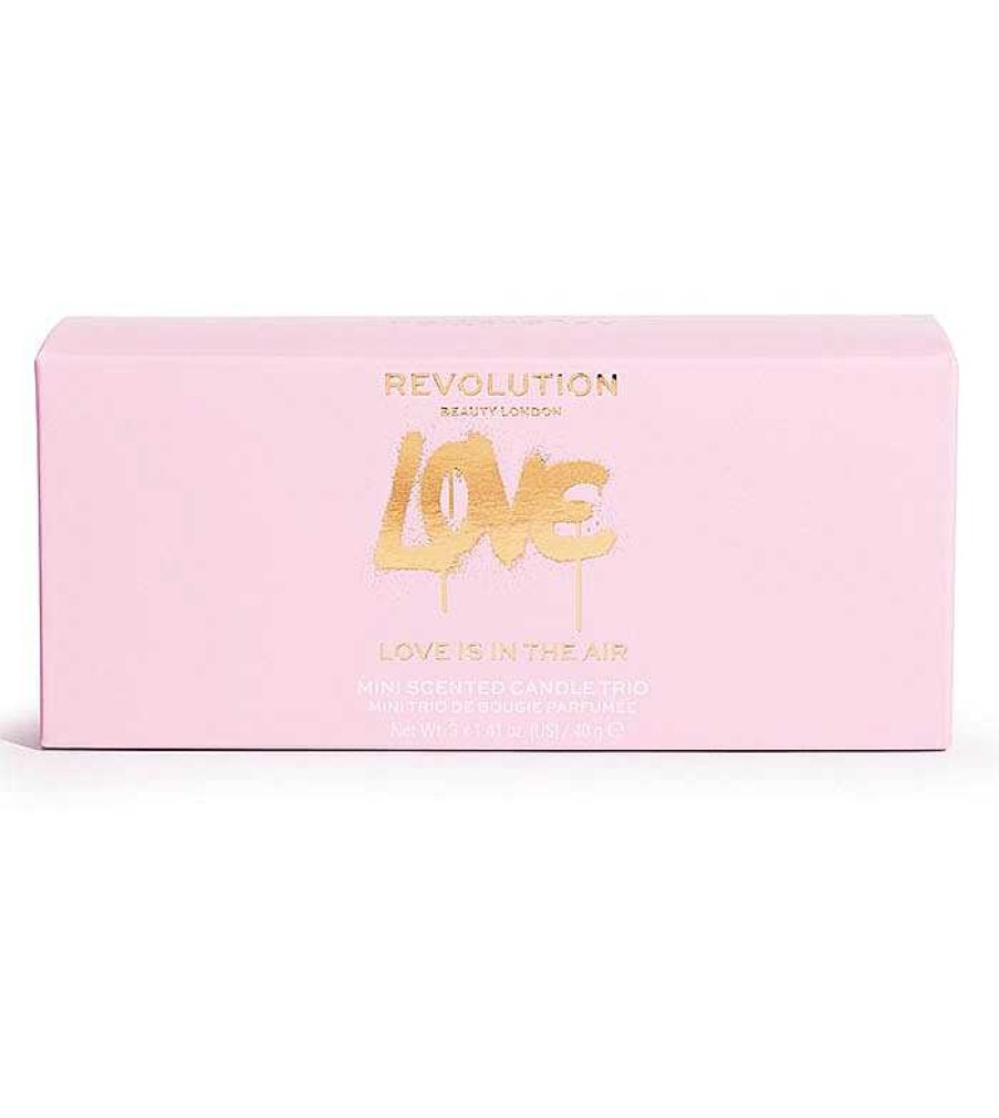 Velas | Makeup Revolution Revolution - *Love Collection* - Pack De Tres Mini Velas Perfumadas - Love Is In The Air