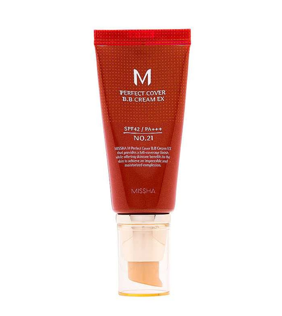 Bb Cream | Missha Missha - Perfect Cover Bb Cream Spf 42 (50Ml) - 21