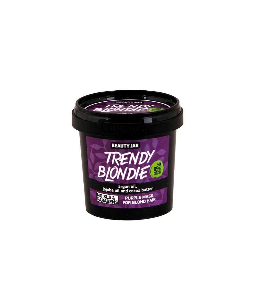 Acondicionadores Y Mascarillas | Beauty Jar Beauty Jar - Mascarilla Capilar Violeta Para Cabello Rubio Trendy Blondie