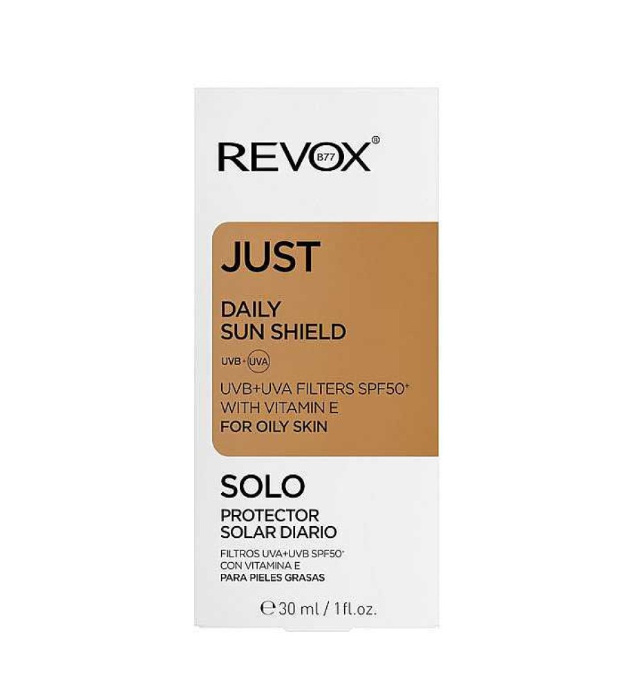 Protectores Solares Faciales | Revox Revox - *Just* - Protector Solar Diario Spf50+ Con Vitamina E Para Piel Grasa