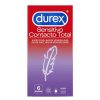 Masaje Y Relaciones Sexuales | Durex Durex - Preservativos Sensitivo Contacto Total - 6 Unidades