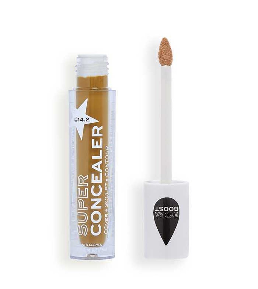 Correctores Fluidos | Revolution Relove Revolution Relove - Corrector L Quido Super Concealer Radiant Matte - C14.2