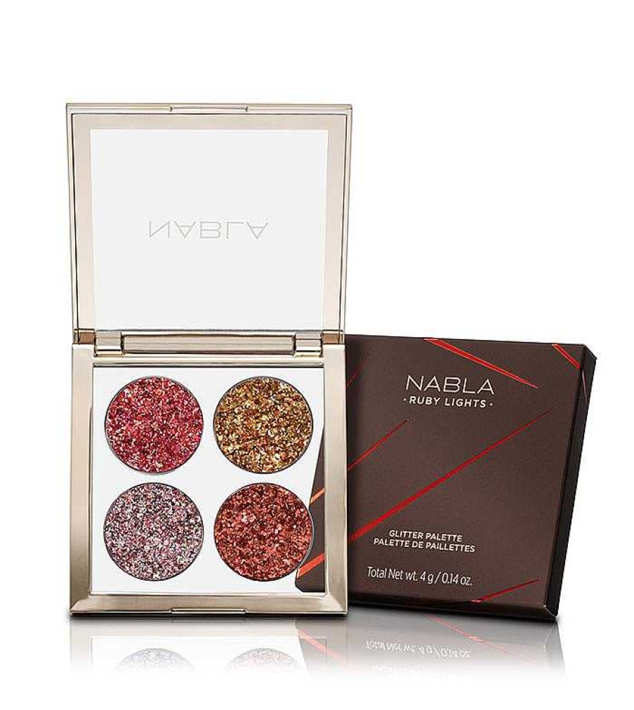 Glitter | Nabla Nabla - *Side By Side* - Paleta De Glitters - Ruby Lights