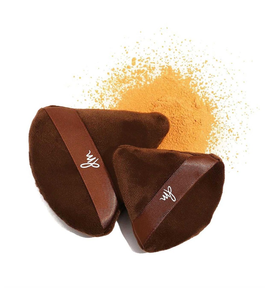 Esponjas | Danessa Myricks Danessa Myricks - Set Borlas De Maquillaje Yummy Skin Velour Puff Duo - Dark Chocolate