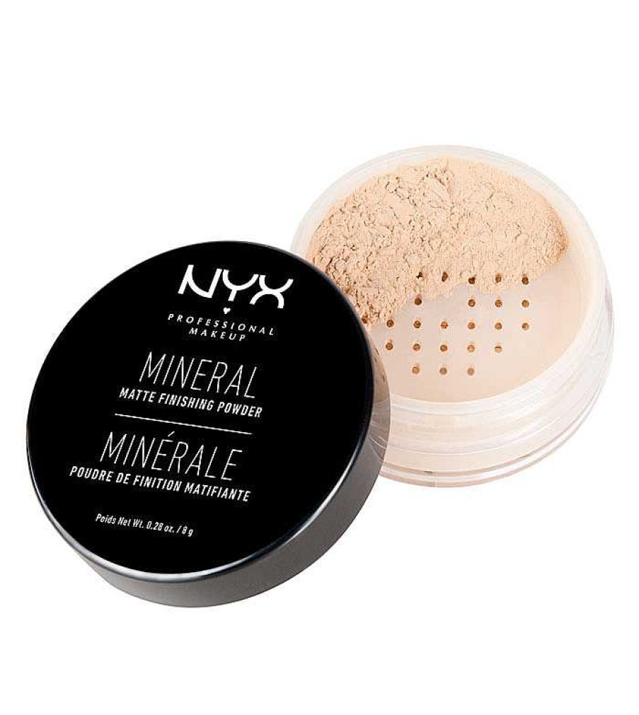 Polvos Sueltos | NYX Professional Makeup Nyx Professional Makeup - Polvos Sueltos Acabado Mineral Matificante Finishing Powder - Mfp01: Light/Medium