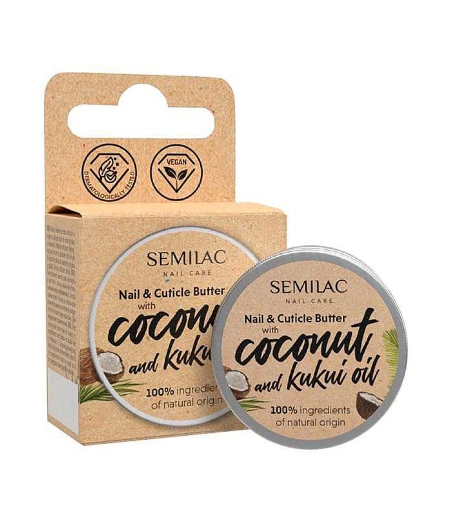 Cuidado De U As | Semilac Semilac - Manteca Para U As Y Cut Culas Con Aceite De Coco Y Kukui