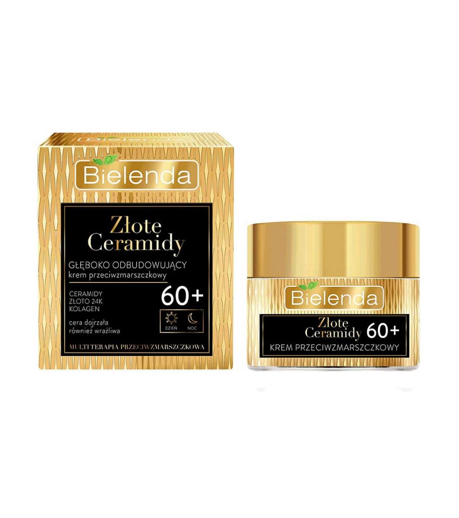 Cremas Faciales | Bielenda Bielenda - *Golden Ceramides* - Crema Facial Antiarrugas De Restauraci N Profunda D A Y Noche - Mayores De 60 A Os