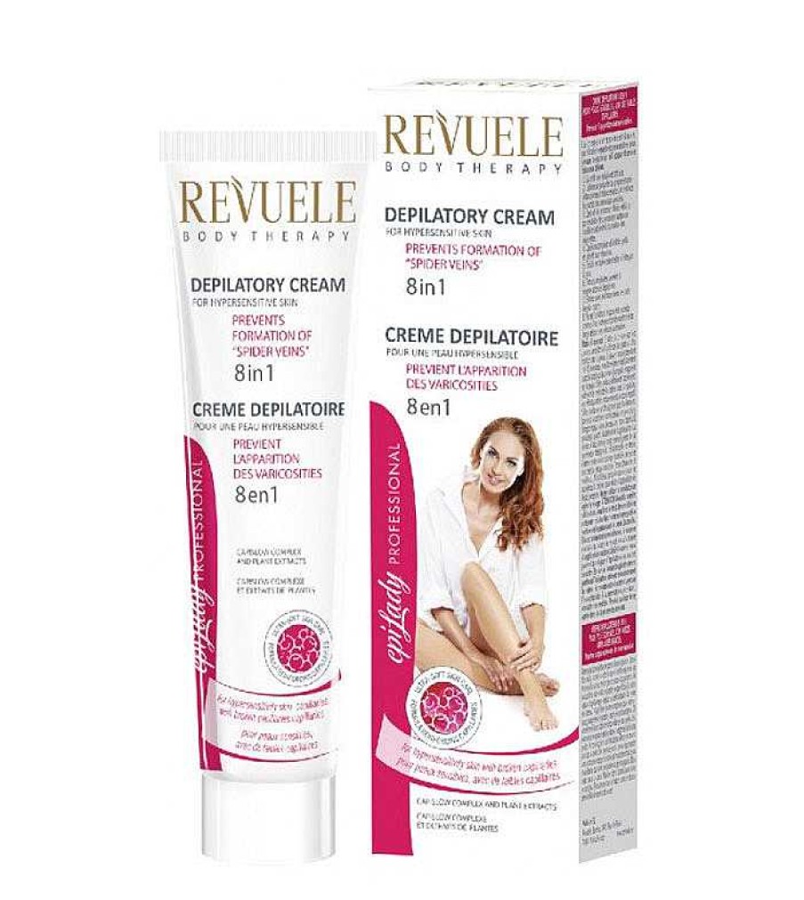 Depilaci N | Revuele Revuele - Crema Depilatoria Para Pieles Sensibles 8 En 1