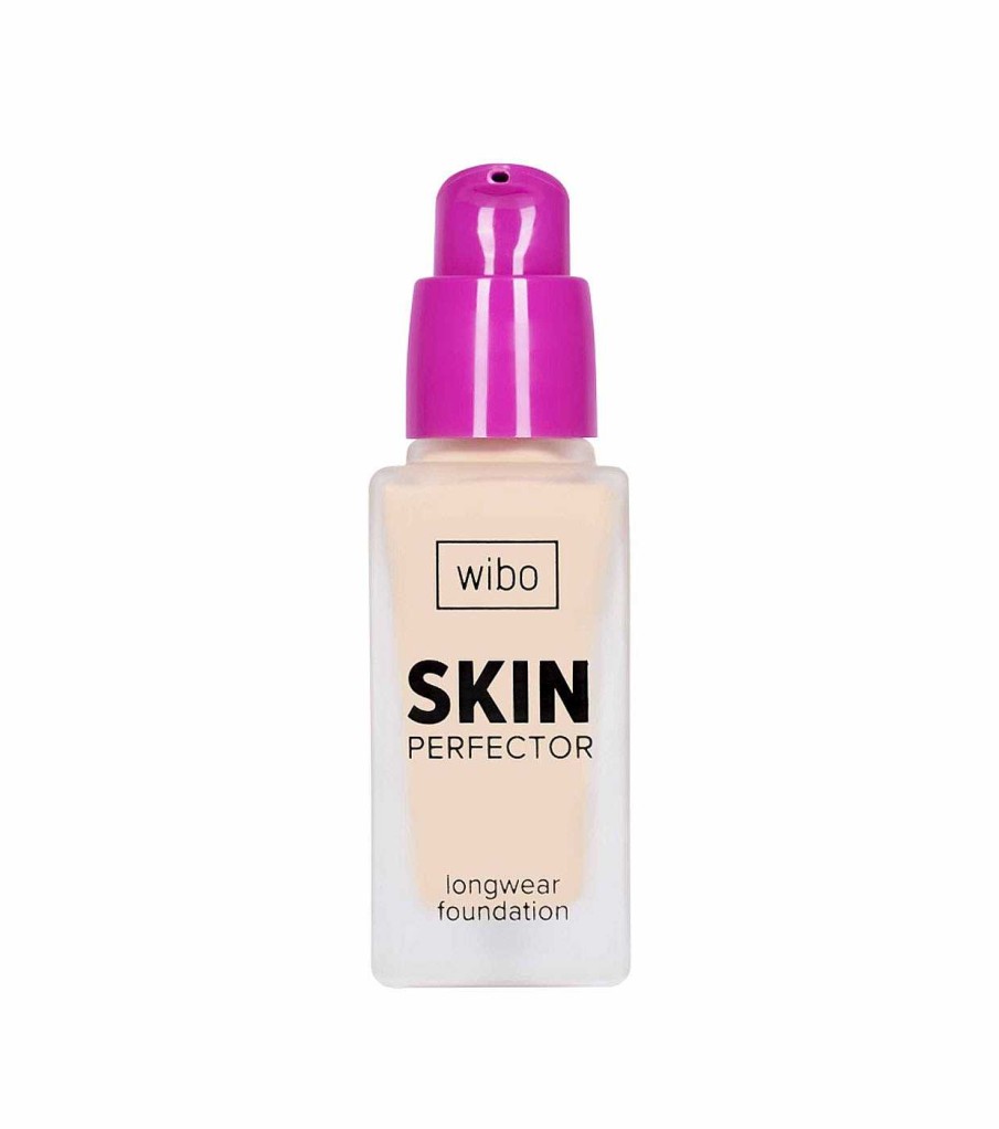 Base De Maquillaje Fluida | Wibo Wibo - Base De Maquillaje Larga Duraci N Skin Perfector - 3N: Beige