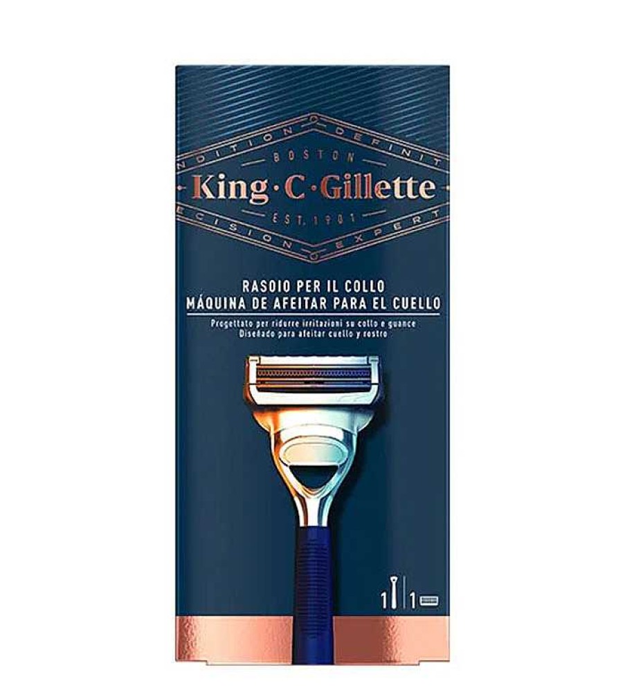 Afeitado | King C. Gillette King C. Gillette - Maquinilla De Afeitar Para El Cuello