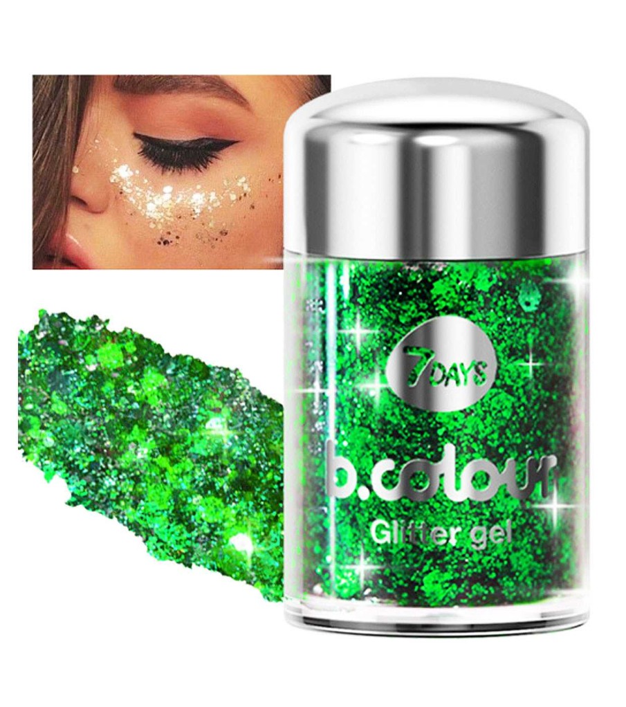 Maquillaje Art Stico | 7DAYS 7Days - Glitter En Gel Para Rostro Y Cuerpo - 01: Witch Everyday